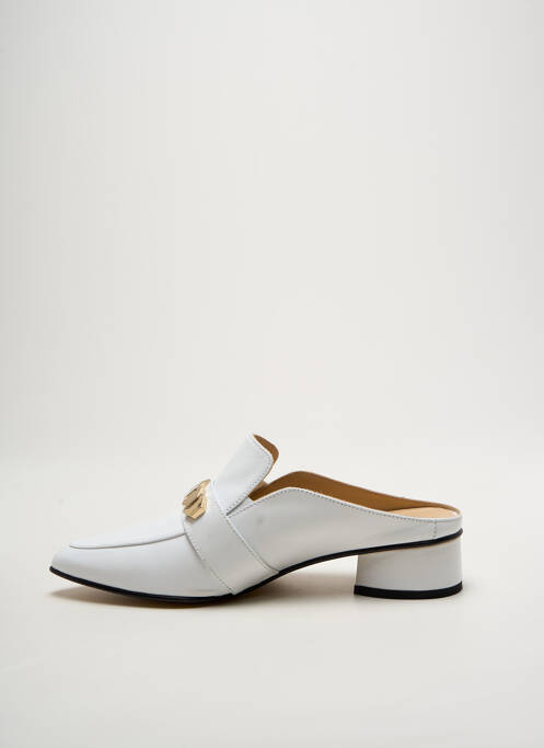 Mules/Sabots blanc MOT-CLÈ femme