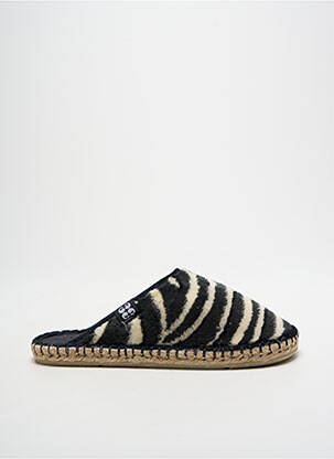 Chaussons/pantoufles impression talon plat jusqu'à 3cm noir ART OF SOULE femme