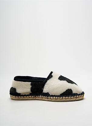 Chaussons/pantoufles bout rond talon plat jusqu'à 3cm noir ART OF SOULE femme