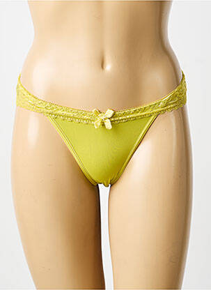 Tanga stretch vert LILI & ZOÉ femme