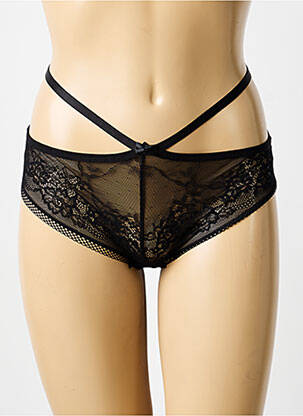 Culotte tissage dentelle noir LILI & ZOÉ femme