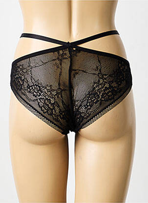 Culotte tissage dentelle noir LILI & ZOÉ femme