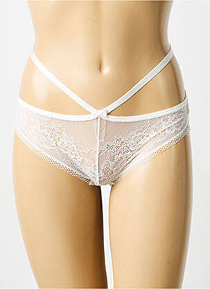 Culotte tissage dentelle blanc LILI & ZOÉ femme