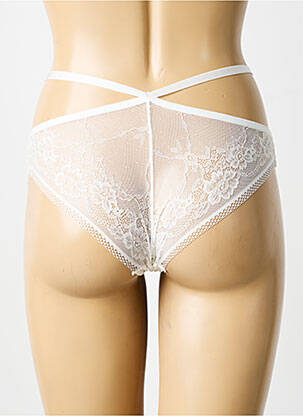 Culotte tissage dentelle blanc LILI & ZOÉ femme