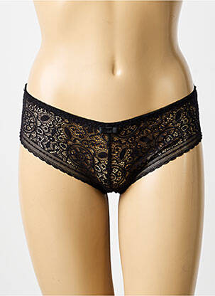 Shorty tissage dentelle noir LILI & ZOÉ femme