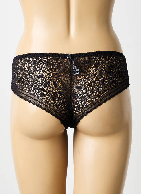 Shorty tissage dentelle noir LILI & ZOÉ femme