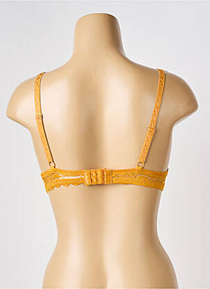 Soutien-gorge haut soutien-gorge push-up haut soutien-gorge push-up jaune LILI & ZOÉ femme