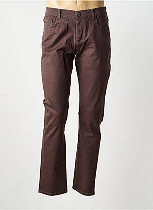 Jeans coupe slim marron CH. K. WILLIAMS homme