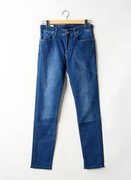Jeans coupe slim stretch taille normale bleu MAISON WOOLIES homme