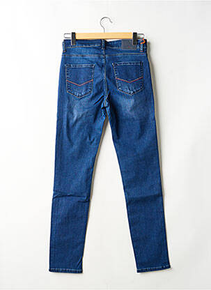 Jeans coupe slim stretch taille normale bleu MAISON WOOLIES homme