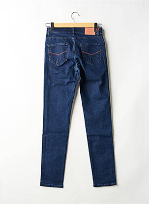 Jeans coupe slim stretch taille normale bleu MAISON WOOLIES homme