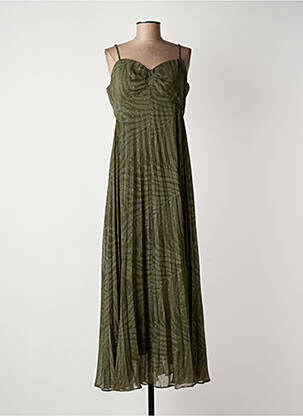 Robe longue vert MOLLY BRACKEN femme