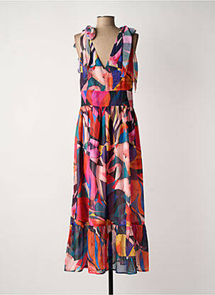 Robe longue rouge MOLLY BRACKEN femme