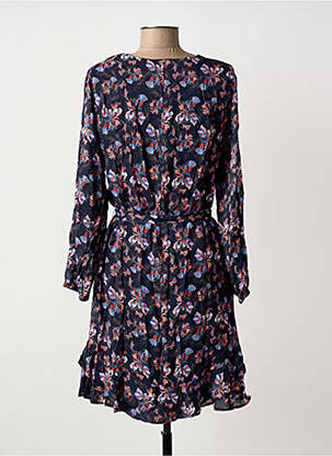 Robe courte bleu IKKS femme