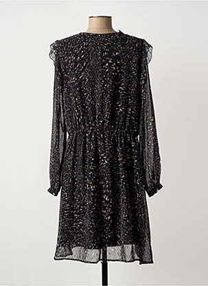 Robe mi-longue noir LA FEE MARABOUTEE femme