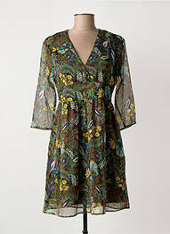 Robe courte vert ONE STEP femme