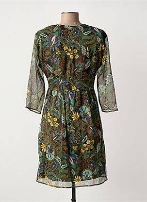 Robe courte vert ONE STEP femme