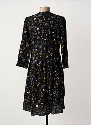 Robe mi-longue noir PAKO LITTO femme