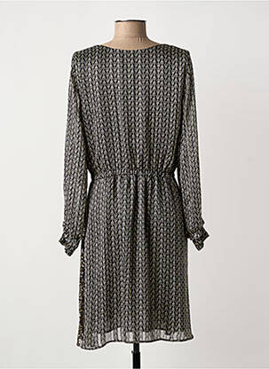 Robe mi-longue noir LA FEE MARABOUTEE femme