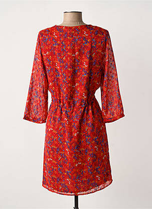 Robe courte rouge VILA femme