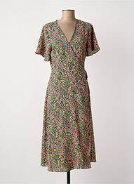 Robe mi-longue noir VILA femme