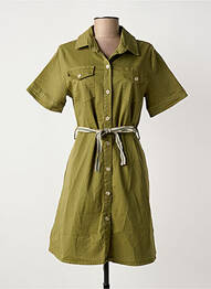 Robe courte vert PAKO LITTO femme