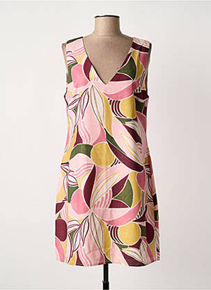 Robe courte sans manche sans manche rose MOLLY BRACKEN femme