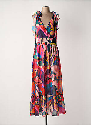 Robe longue rouge MOLLY BRACKEN femme