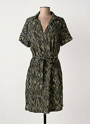 Robe mi-longue vert ONE STEP femme