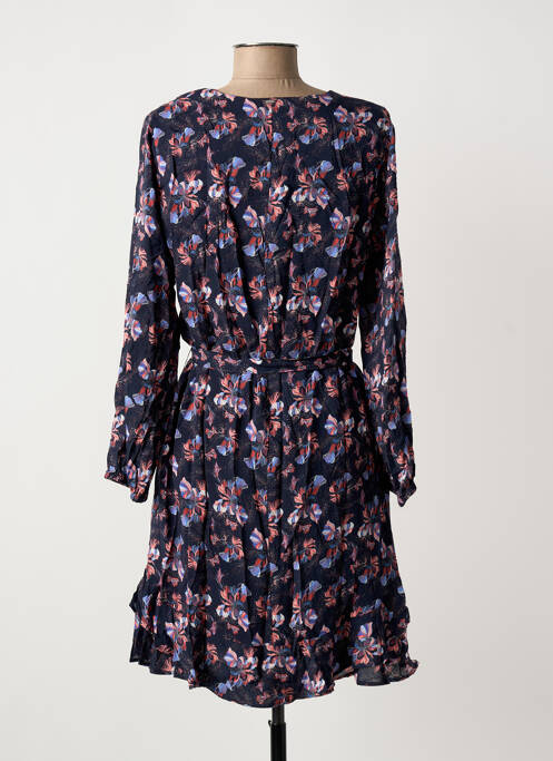 Robe courte bleu IKKS femme