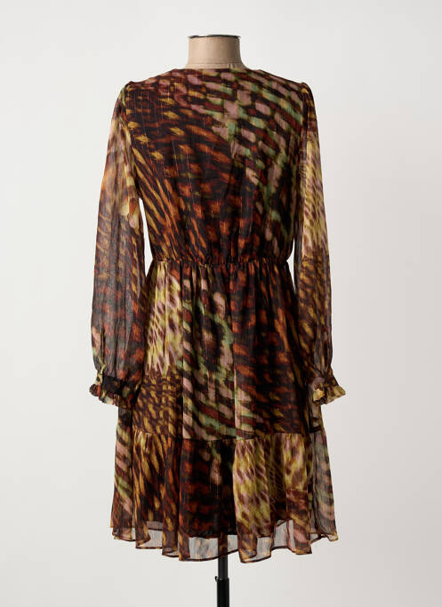 Robe courte marron SUD EXPRESS femme