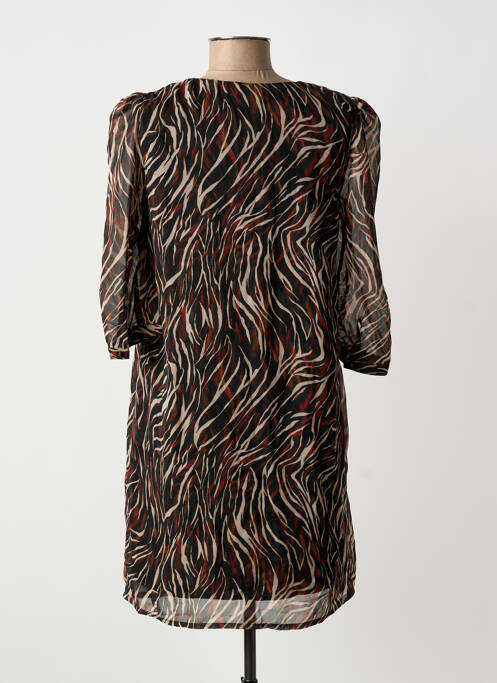 Robe courte noir IKKS femme