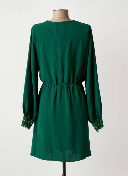Robe courte vert LA PETITE ETOILE femme
