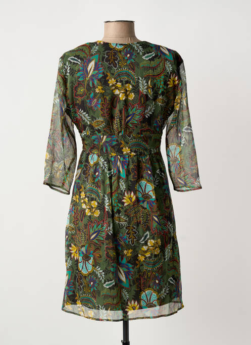 Robe courte vert ONE STEP femme