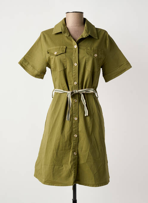 Robe courte vert PAKO LITTO femme