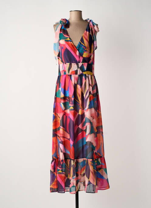 Robe longue rouge MOLLY BRACKEN femme