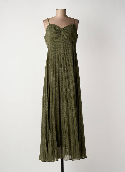 Robe longue vert MOLLY BRACKEN femme