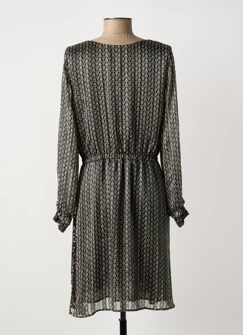 Robe mi-longue noir LA FEE MARABOUTEE femme