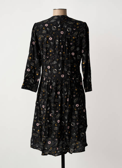 Robe mi-longue noir PAKO LITTO femme