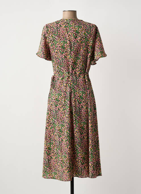 Robe mi-longue noir VILA femme