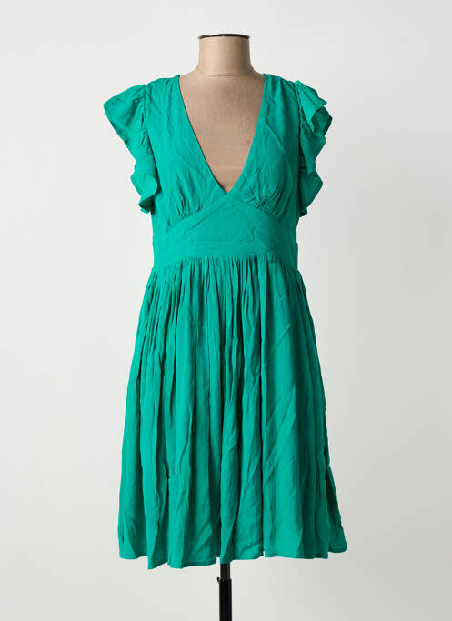 Robe mi-longue vert MOLLY BRACKEN femme