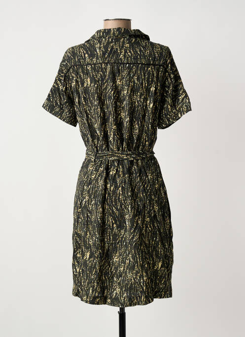 Robe mi-longue vert ONE STEP femme