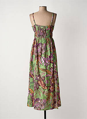Robe longue vert PAKO LITTO femme