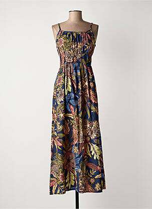 Robe longue bleu PAKO LITTO femme