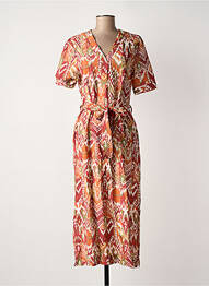 Robe longue orange JULIE GUERLANDE femme