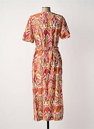 Robe longue orange JULIE GUERLANDE femme