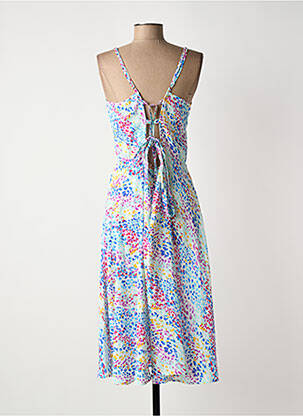 Robe mi-longue bleu MOLLY BRACKEN femme