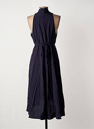Robe mi-longue bleu MOLLY BRACKEN femme