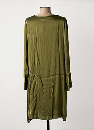Robe mi-longue vert PAKO LITTO femme