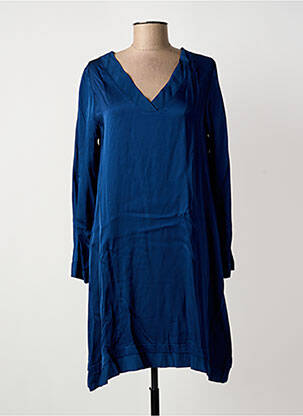 Robe mi-longue bleu PAKO LITTO femme